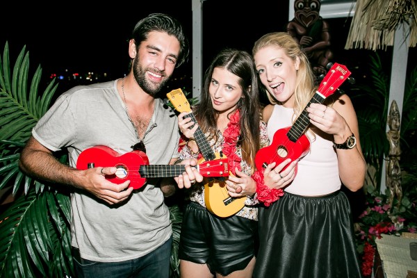 Shirtless Waiters Modern Gay Party Guess Jay Lyon