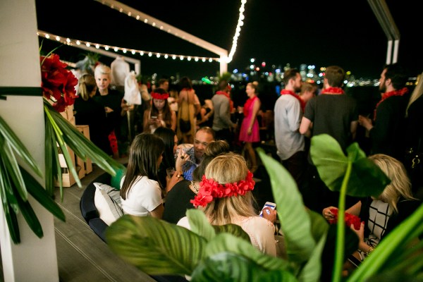Shirtless Waiters Modern Gay Party Guess