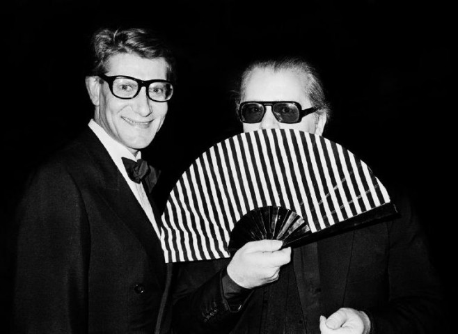 yves saint laurent karl largerfeld gay