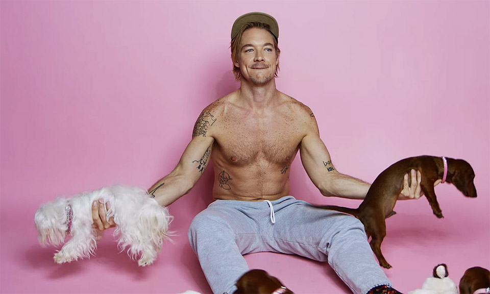 Diplo shirtless gay men